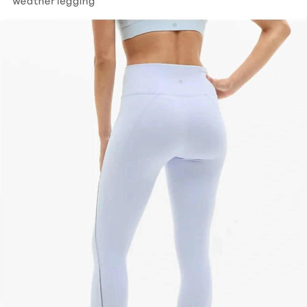 Athleta Rainier High Rise Reflective Stripe Legging - Picture 5 of 16